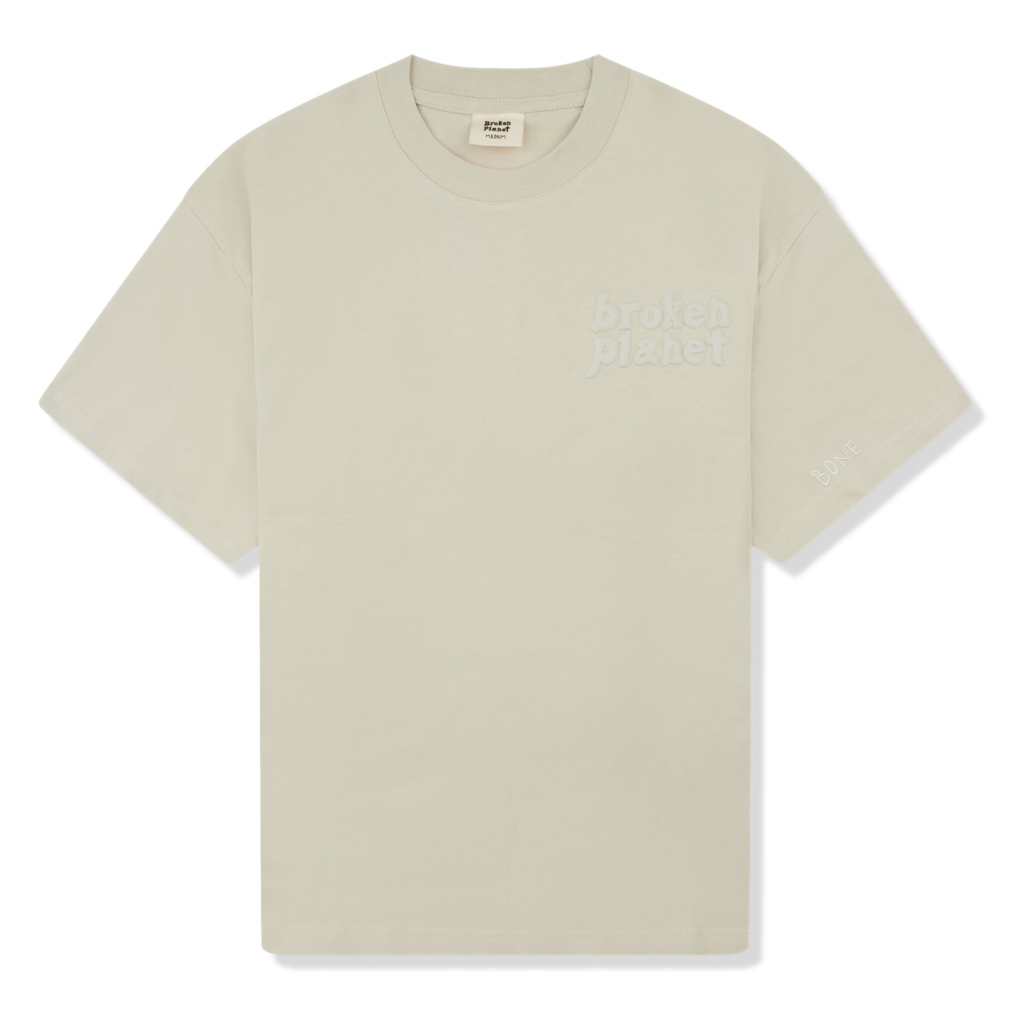 Image of Broken Planet Basics Bone T Shirt